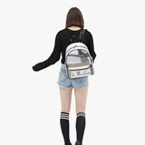 All Over Printed PU Backpack