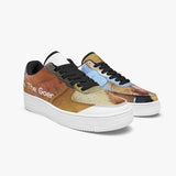 AF1 Low-Top Microfiber PU Leather Sports Sneakers