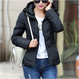 Cotton Padded Autumn Winter Slim Hooded 2018 Style Jackets - TravelStyle