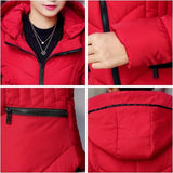 Cotton Padded Autumn Winter Slim Hooded 2018 Style Jackets - TravelStyle