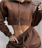 Winter Fashion Tracksuit Hoodie Sweatshirt and pants